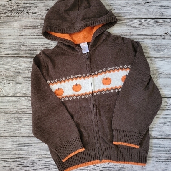 Gymboree Pumpkin Fall Harvest Outfit VGUC 5T - Picture 4 of 9